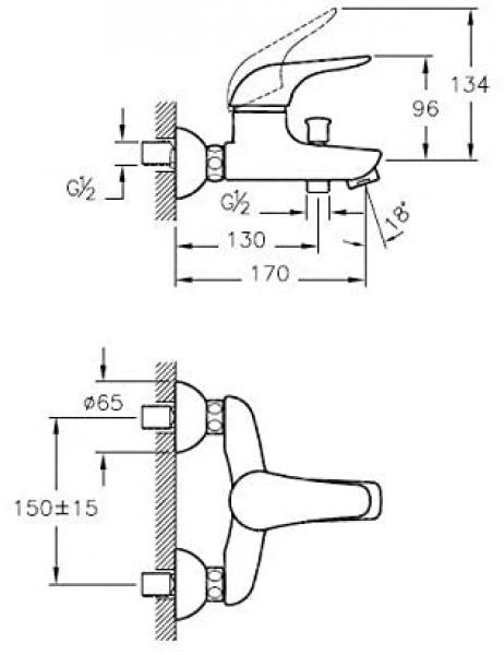 Artema A41617 Banyo Bataryası