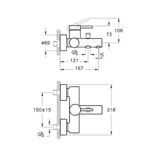 Artema Pure A42381 Banyo Bataryası