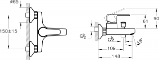 Artema Win S A42572 Banyo Bataryası