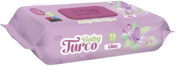 Baby Turco Leylak Kokulu Islak Mendil