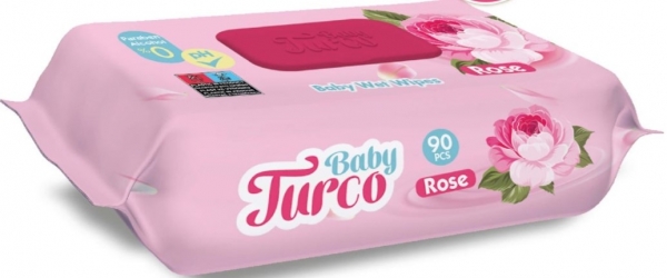 Baby Turco Gül Kokulu Islak Mendil