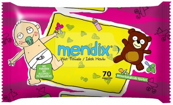 Fresh'n Soft Mendix Islak Mendil (70 Yaprak)