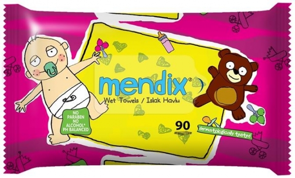 Fresh'n Soft Mendix Islak Mendil (90 Yaprak)
