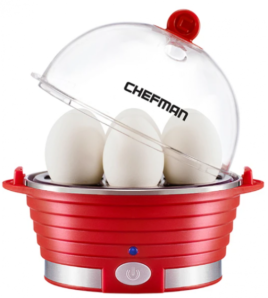 Chefman Elektrikli Yumurta Pişirme (Kırmızı)
