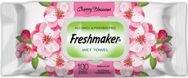 FreshMaker Cherry Blossom Islak Mendil (Kiraz Çiçeği)