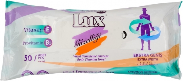 Lux Hasta Vücut Temizleme Havlusu