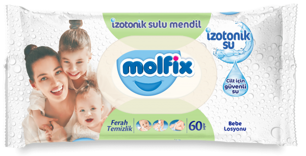 Molfix Ferah Temizlik İzotonik Sulu Mendil