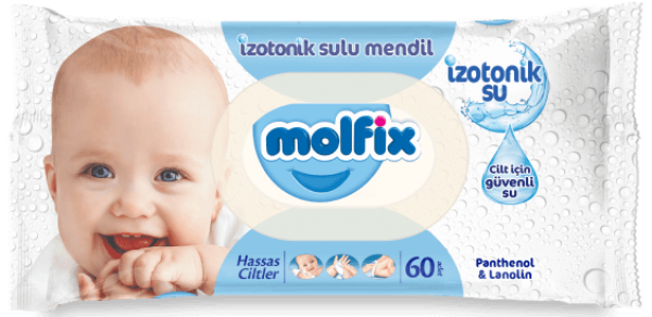 Molfix Islak Havlu Mendil İzotonik Hassas Ciltler
