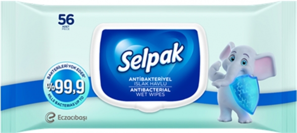 Selpak Antibakteriyel Islak Mendil