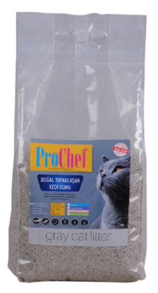 Prochef Bebek Pudrası Kokulu İnce Taneli 5 kg Kedi Kumu