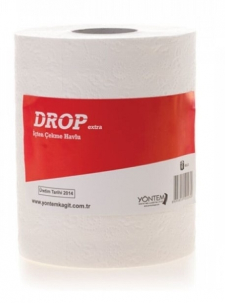 Drop Extra İçten Çekmeli Kağıt Havlu Dev Rulo