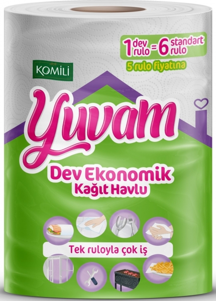 Komili Yuvam Kağıt Havlu Dev Rulo