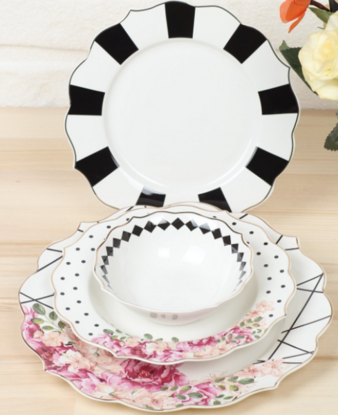 Pink&More Rose 24 Parça Yemek Takımı