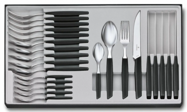 Victorinox 6.9093.12W.24 Swiss Modern 24 Parça Çatal Kaşık Bıçak Takımı