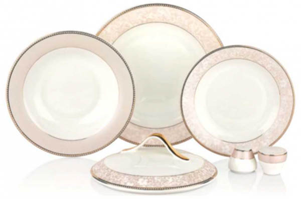Korkmaz Bone A8295 58 Parça Yemek Takımı