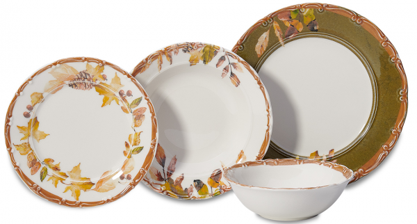Korkmaz Siesta Collection A8785 24 Parça Yemek Takımı