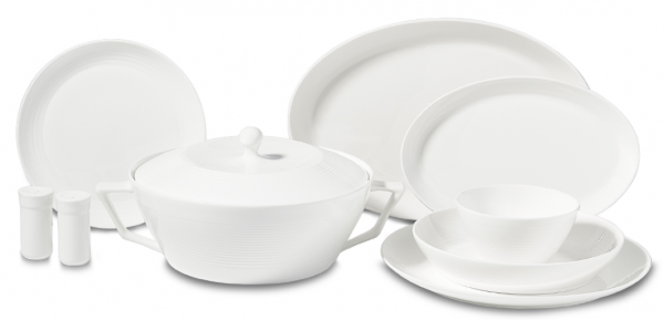 Korkmaz Lines Collection A8265 58 Parça Yemek Takımı