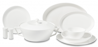 Korkmaz Lines Collection A8265 58 Parça Yemek Takımı