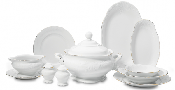 Korkmaz Florence Collection A8989 60 Parça Yemek Takımı