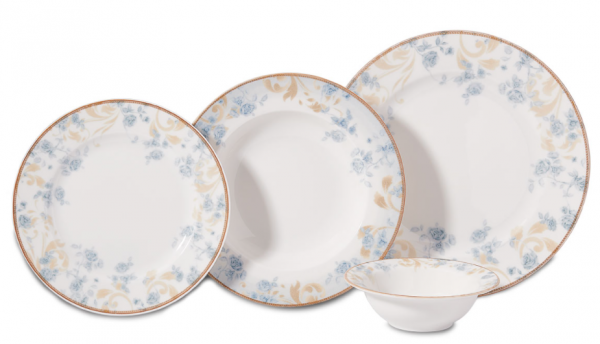 Korkmaz Vanessa Collection A8872 55 Parça Yemek Takımı