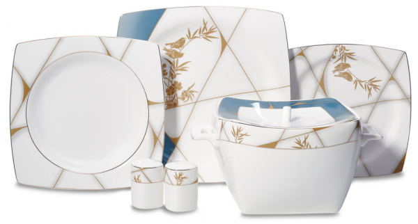 Korkmaz Bone Selection A8454 60 Parça Yemek Takımı
