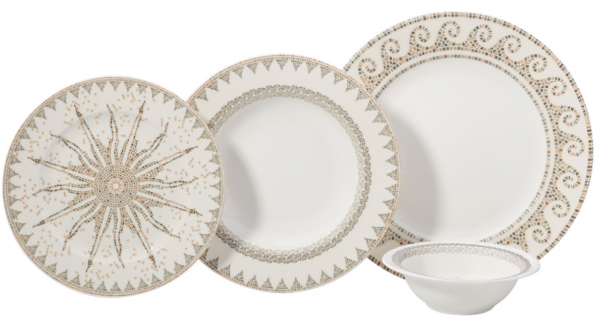 Korkmaz Vanessa Collection A8884 24 Parça Yemek Takımı