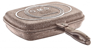 OMS 3216 Çift Taraflı Tava 32 cm