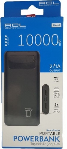 ACL PW-42 NatureP 10000 mAh Powerbank
