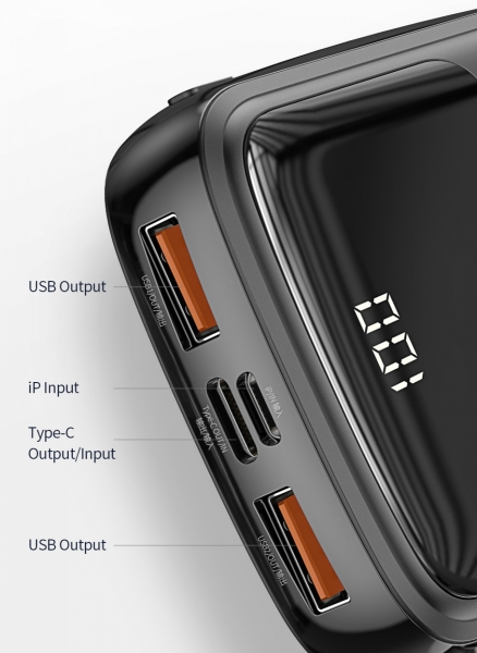 Baseus Q Pow 15W 10000 mAh Powerbank