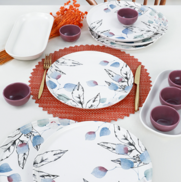 Keramika Leaf 14 Parça Kahvaltı Takımı (14 Parça)
