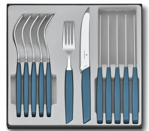 Victorinox 6.9096.11W2.12 Swiss Modern 12 Parça Çatal Kaşık Bıçak Takımı