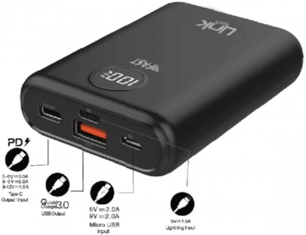 LinkTech LF10 Strong Mini 10000 mAh Powerbank