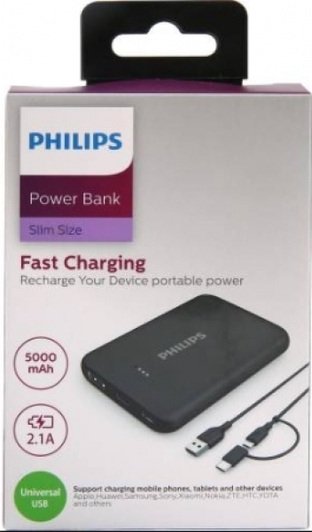 Philips DLP1505AB 5000 mAh Powerbank