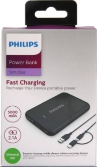 Philips DLP1505AB 5000 mAh Powerbank