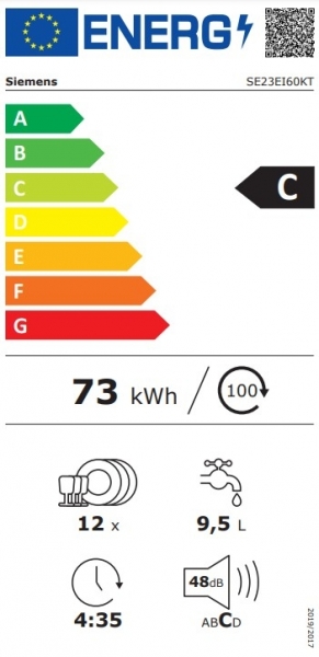 Siemens SE23EI60KT Bulaşık Makinesi