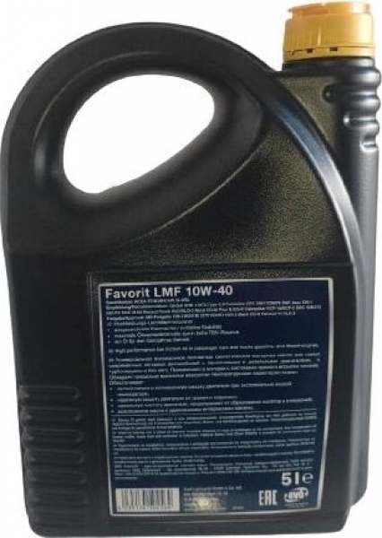 Swd Rheinol Favorit LMF 10W-40 Motor Yağı (5 litre)