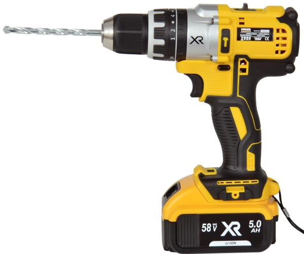 Mager XR 58 V 5 Ah Akülü Matkap (Sarı)