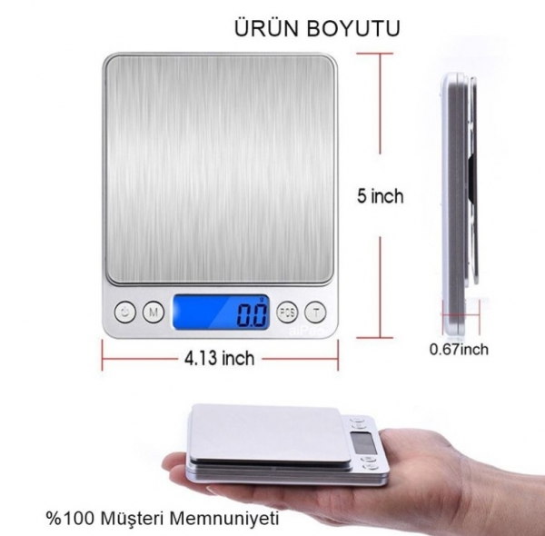 Reidan Hassas Tartı Mutfak Terazisi