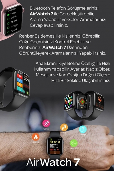 AirWatch Watch 7 Akıllı Saat