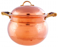 Karaca Nish Copper New Tombik Bakır Tencere 21 cm resim