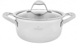 Karaca Power Steel 3 Ply Çelik Derin Tencere 20 cm