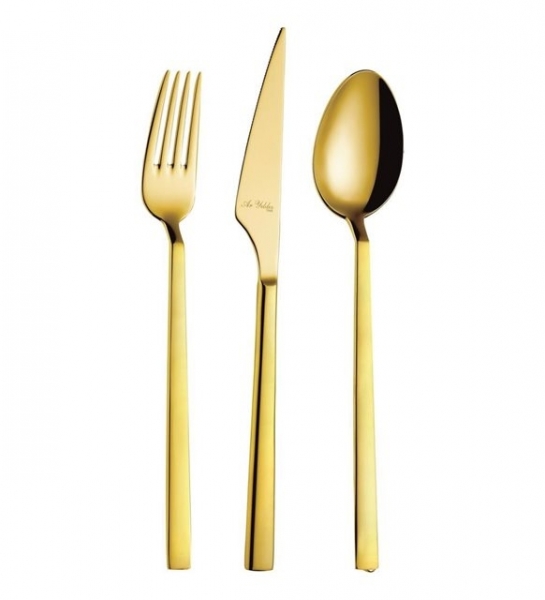 Aryıldız Vogue Gold Pvd 84 Parça Çatal Kaşık Bıçak Takımı