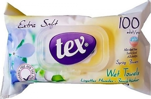 Tex Extra Soft Islak Havlu