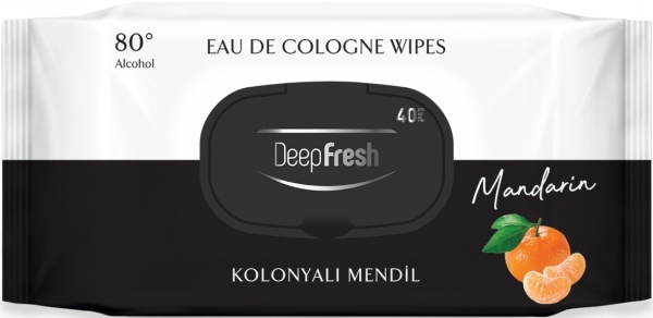 Deep Fresh Kolonyalı Islak Mendil Mandalina