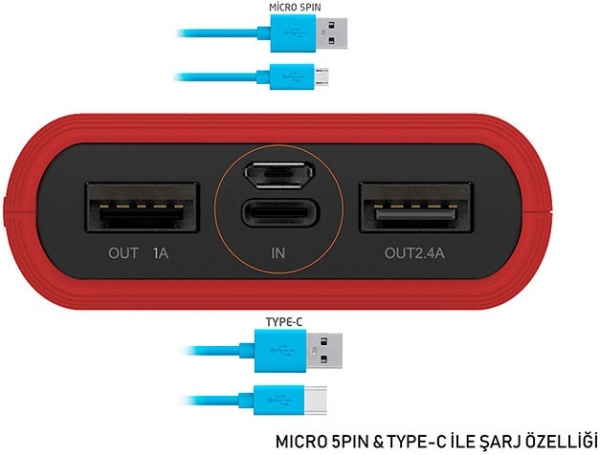 S-link IP-S110 10000 mAh Powerbank