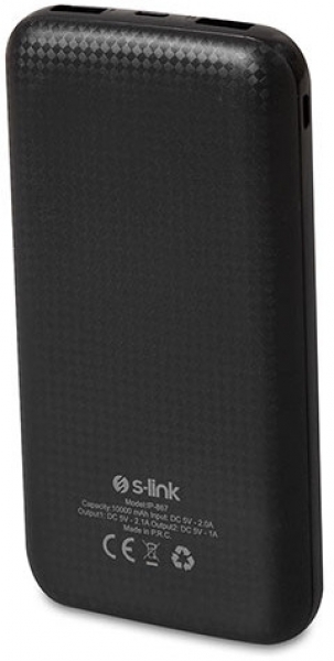 S-link IP-867 10000 mAh Powerbank
