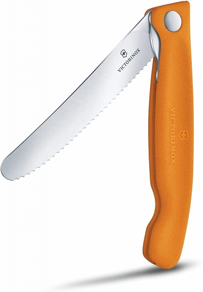 Victorinox 6.7836.F9B Swiss Classic Katlanabilir Domates Bıçağı 11 cm