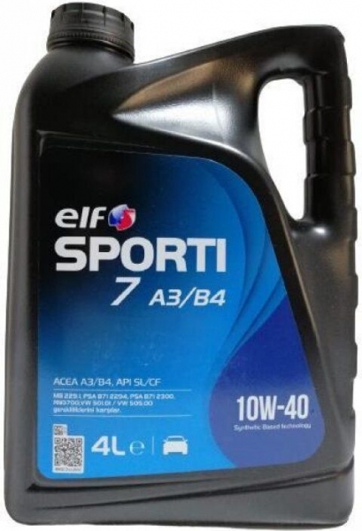 Elf Sporti A7 A3-B4 10W-40 Motor Yağı (4 litre)