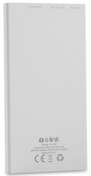 S-link IP-A50 5000 mAh Powerbank