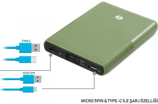 S-link IP-S50 5000 mAh Powerbank